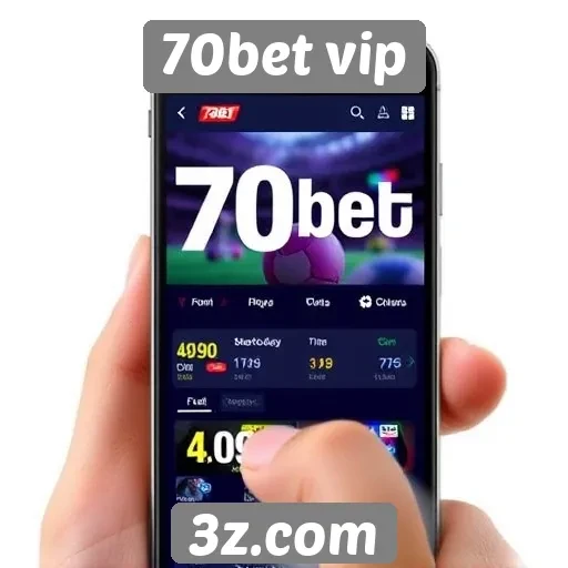 Acessibilidade do site 70bet vip em dispositivos móveis
